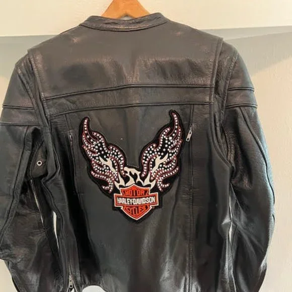 Women's XL Harley Davidson Leather Jacket - Picture 2 of 2